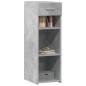 vidaXL Sideboard Betongrau 30x42,5x93 cm Holzwerkstoff vidaXL Sideboard Betongrau 30x42,5x93 cm Holzwerkstoff