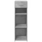 vidaXL Sideboard Betongrau 30x42,5x93 cm Holzwerkstoff vidaXL Sideboard Betongrau 30x42,5x93 cm Holzwerkstoff