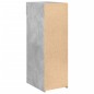 vidaXL Sideboard Betongrau 30x42,5x93 cm Holzwerkstoff vidaXL Sideboard Betongrau 30x42,5x93 cm Holzwerkstoff