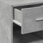 vidaXL Sideboard Betongrau 30x42,5x93 cm Holzwerkstoff vidaXL Sideboard Betongrau 30x42,5x93 cm Holzwerkstoff
