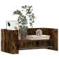 vidaXL Wandregal Räuchereiche 70,5x35x30,5 cm Holzwerkstoff vidaXL Wandregal Räuchereiche 70,5x35x30,5 cm Holzwerkstoff