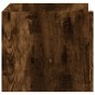 vidaXL Wandregal Räuchereiche 70,5x35x30,5 cm Holzwerkstoff vidaXL Wandregal Räuchereiche 70,5x35x30,5 cm Holzwerkstoff