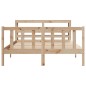 vidaXL Massivholzbett ohne Matratze 135x190 cm Kiefernholz vidaXL Massivholzbett ohne Matratze 135x190 cm Kiefernholz