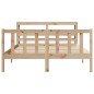 vidaXL Massivholzbett ohne Matratze 140x190 cm Kiefernholz vidaXL Massivholzbett ohne Matratze 140x190 cm Kiefernholz