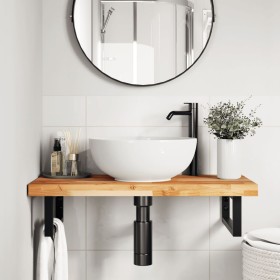 vidaXL Tischplatte 80x40x4 cm Rechteckig Massivholz Akazie