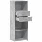 vidaXL Highboard Betongrau 45x42,5x124 cm Holzwerkstoff vidaXL Highboard Betongrau 45x42,5x124 cm Holzwerkstoff
