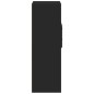 vidaXL Highboard Schwarz 50x42,5x124 cm Holzwerkstoff vidaXL Highboard Schwarz 50x42,5x124 cm Holzwerkstoff