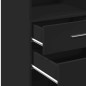 vidaXL Highboard Schwarz 50x42,5x124 cm Holzwerkstoff vidaXL Highboard Schwarz 50x42,5x124 cm Holzwerkstoff