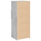 vidaXL Highboard Betongrau 50x42,5x124 cm Holzwerkstoff vidaXL Highboard Betongrau 50x42,5x124 cm Holzwerkstoff