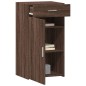 vidaXL Sideboard Braun Eichen-Optik 50x42,5x93 cm Holzwerkstoff vidaXL Sideboard Braun Eichen-Optik 50x42,5x93 cm Holzwerkstoff