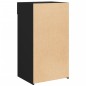 vidaXL Sideboard Schwarz 50x42,5x93 cm Holzwerkstoff vidaXL Sideboard Schwarz 50x42,5x93 cm Holzwerkstoff