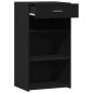 vidaXL Sideboard Schwarz 50x42,5x93 cm Holzwerkstoff vidaXL Sideboard Schwarz 50x42,5x93 cm Holzwerkstoff