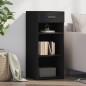 vidaXL Sideboard Schwarz 40x42,5x93 cm Holzwerkstoff vidaXL Sideboard Schwarz 40x42,5x93 cm Holzwerkstoff