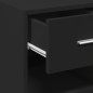 vidaXL Sideboard Schwarz 40x42,5x93 cm Holzwerkstoff vidaXL Sideboard Schwarz 40x42,5x93 cm Holzwerkstoff