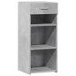 vidaXL Sideboard Betongrau 40x42,5x93 cm Holzwerkstoff vidaXL Sideboard Betongrau 40x42,5x93 cm Holzwerkstoff