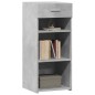 vidaXL Sideboard Betongrau 40x42,5x93 cm Holzwerkstoff vidaXL Sideboard Betongrau 40x42,5x93 cm Holzwerkstoff