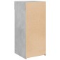 vidaXL Sideboard Betongrau 40x42,5x93 cm Holzwerkstoff vidaXL Sideboard Betongrau 40x42,5x93 cm Holzwerkstoff