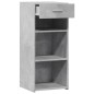 vidaXL Sideboard Betongrau 40x42,5x93 cm Holzwerkstoff vidaXL Sideboard Betongrau 40x42,5x93 cm Holzwerkstoff