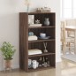 vidaXL Highboard Braun Eichen-Optik 70x41x124 cm Holzwerkstoff vidaXL Highboard Braun Eichen-Optik 70x41x124 cm Holzwerkstoff