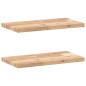 vidaXL Schweberegale 2 Stk. 40x20x2 cm Massivholz Akazie Unbehandelt vidaXL Schweberegale 2 Stk. 40x20x2 cm Massivholz Akazie Unbehandelt