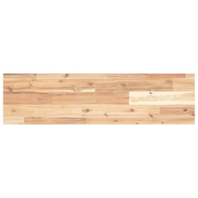 vidaXL Schweberegal 80x20x2 cm Massivholz Akazie Unbehandelt