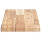 vidaXL Schweberegal 80x20x2 cm Massivholz Akazie Unbehandelt vidaXL Schweberegal 80x20x2 cm Massivholz Akazie Unbehandelt