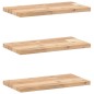 vidaXL Schweberegale 3 Stk. 60x20x2 cm Massivholz Akazie Unbehandelt vidaXL Schweberegale 3 Stk. 60x20x2 cm Massivholz Akazie Unbehandelt