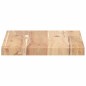 vidaXL Schweberegale 3 Stk. 60x20x2 cm Massivholz Akazie Unbehandelt vidaXL Schweberegale 3 Stk. 60x20x2 cm Massivholz Akazie Unbehandelt