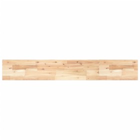 vidaXL Schweberegal 140x20x2 cm Massivholz Akazie Unbehandelt