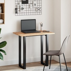 vidaXL Schreibtischplatte Unbehandelt 80x50x2 cm Massivholz Akazie