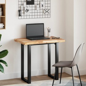 vidaXL Schreibtischplatte Unbehandelt 80x50x4 cm Massivholz Akazie