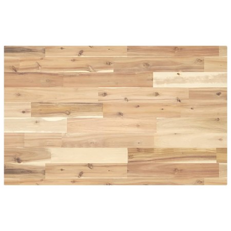 vidaXL Schreibtischplatte Unbehandelt 120x50x4 cm Massivholz Akazie