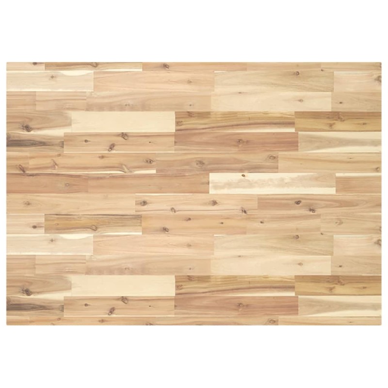 vidaXL Schreibtischplatte Unbehandelt 80x70x4 cm Massivholz Akazie vidaXL Schreibtischplatte Unbehandelt 80x70x4 cm Massivholz Akazie