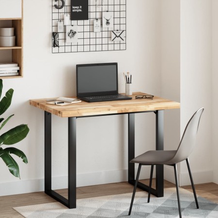 vidaXL Schreibtischplatte Unbehandelt 80x70x4 cm Massivholz Akazie