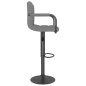 Barhocker 2 Stk. Hellgrau Samt Barhocker 2 Stk. Hellgrau Samt
