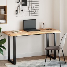 vidaXL Schreibtischplatte Unbehandelt 120x60x4 cm Massivholz Akazie