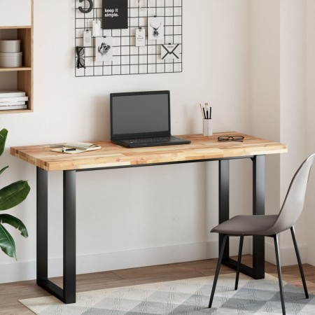 vidaXL Schreibtischplatte Unbehandelt 120x60x4 cm Massivholz Akazie