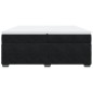 vidaXL Boxspringbett mit Matratze Schwarz 200x200 cm Samt vidaXL Boxspringbett mit Matratze Schwarz 200x200 cm Samt