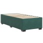 vidaXL Bettgestell Dunkelgrün 90x190 cm Samt vidaXL Bettgestell Dunkelgrün 90x190 cm Samt
