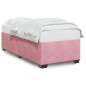 vidaXL Bettgestell Rosa 90x200 cm Samt vidaXL Bettgestell Rosa 90x200 cm Samt