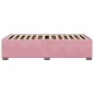 vidaXL Bettgestell Rosa 90x200 cm Samt vidaXL Bettgestell Rosa 90x200 cm Samt