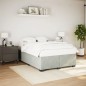 vidaXL Bettgestell ohne Matratze Hellgrau 140x190 cm Samt vidaXL Bettgestell ohne Matratze Hellgrau 140x190 cm Samt