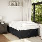 vidaXL Bettgestell ohne Matratze Schwarz 120x200 cm Samt vidaXL Bettgestell ohne Matratze Schwarz 120x200 cm Samt