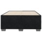 vidaXL Bettgestell ohne Matratze Schwarz 120x200 cm Samt vidaXL Bettgestell ohne Matratze Schwarz 120x200 cm Samt