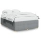 vidaXL Bettgestell ohne Matratze Hellgrau 140x200 cm Stoff vidaXL Bettgestell ohne Matratze Hellgrau 140x200 cm Stoff