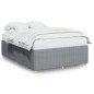 vidaXL Bettgestell ohne Matratze Hellgrau 140x190 cm Stoff vidaXL Bettgestell ohne Matratze Hellgrau 140x190 cm Stoff