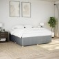 vidaXL Bettgestell ohne Matratze Hellgrau 180x200 cm Stoff vidaXL Bettgestell ohne Matratze Hellgrau 180x200 cm Stoff