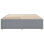 vidaXL Bettgestell ohne Matratze Hellgrau 180x200 cm Stoff vidaXL Bettgestell ohne Matratze Hellgrau 180x200 cm Stoff