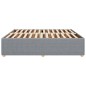 vidaXL Bettgestell ohne Matratze Hellgrau 180x200 cm Stoff vidaXL Bettgestell ohne Matratze Hellgrau 180x200 cm Stoff