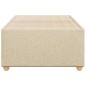 vidaXL Bettgestell Creme 80x200 cm Stoff vidaXL Bettgestell Creme 80x200 cm Stoff